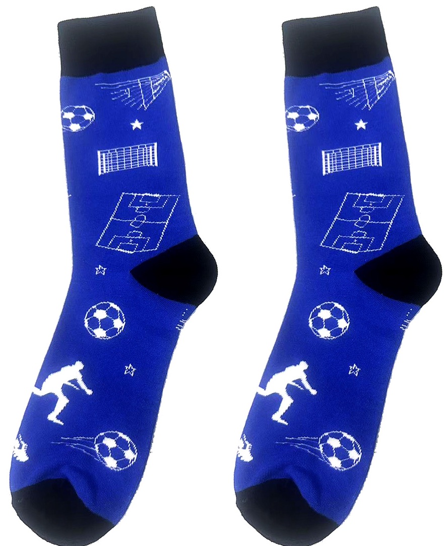 S-B7.1 SOCKS2607-026 Pair of Socks Size 38-45 Football