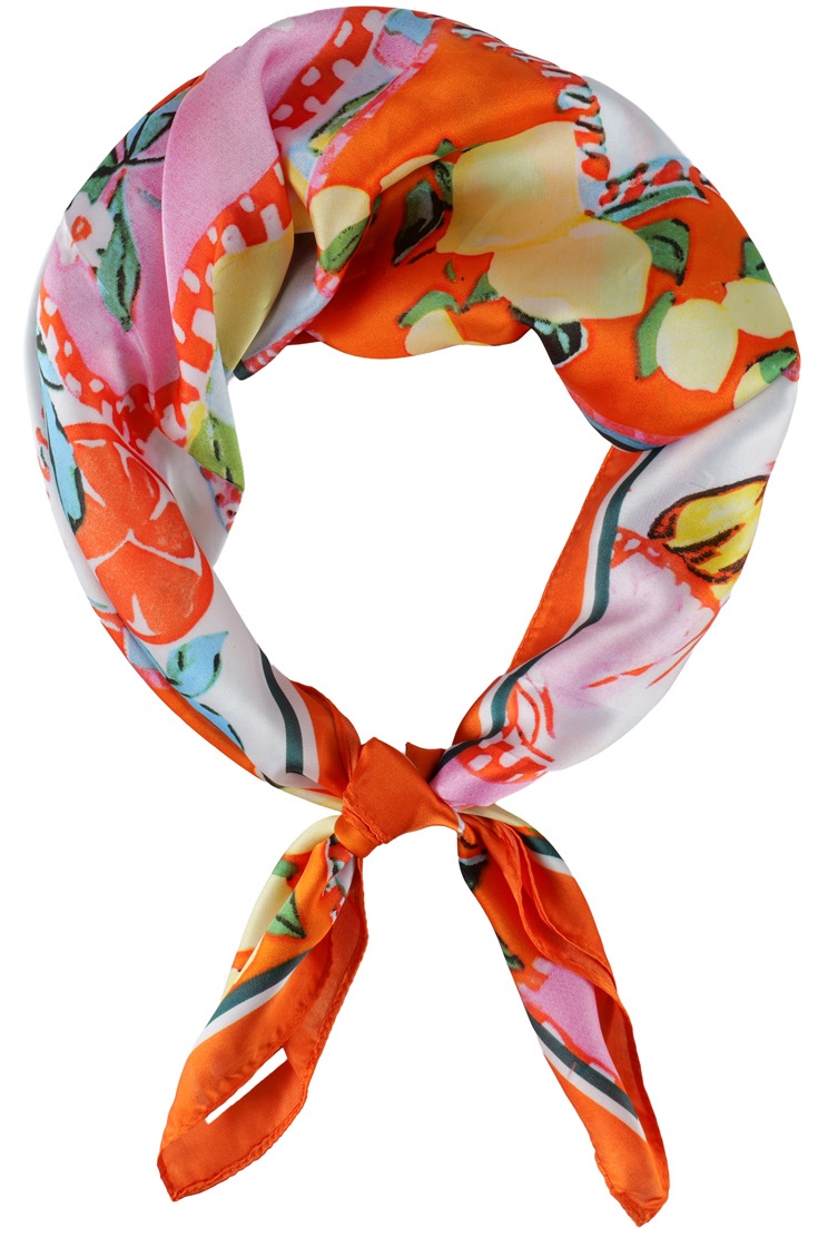 X-I9.2 SCARF1107-002-22 Summer Scarf 70x70cm