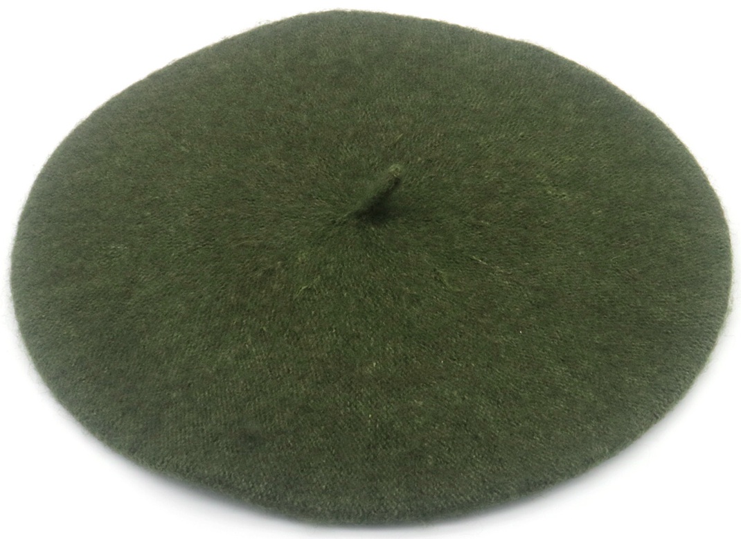 R-N8.1 HAT1054-001-2 Winter Baret Green
