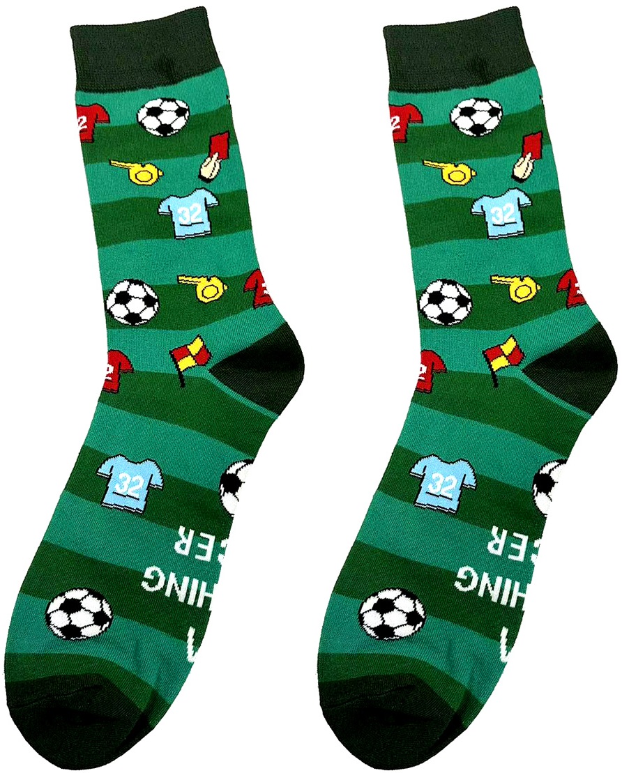 S-D8.3 SOCKS2607-037 Pair of Socks Size 38-45 Football
