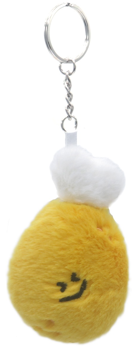 G-E12.1 KY2562-09=76 Keychain Plush Fried Chicken 7cm
