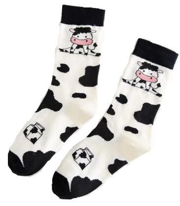 S-G8.2 SOCK2316-420-4 Pair Of Socks Size 38-45 Cows