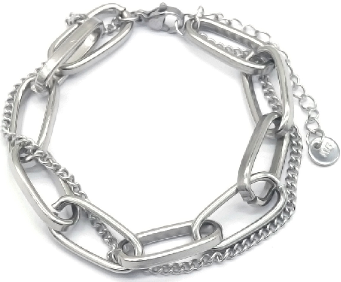 C-F4.2 B088-001S S. Steel Bracelet Chains