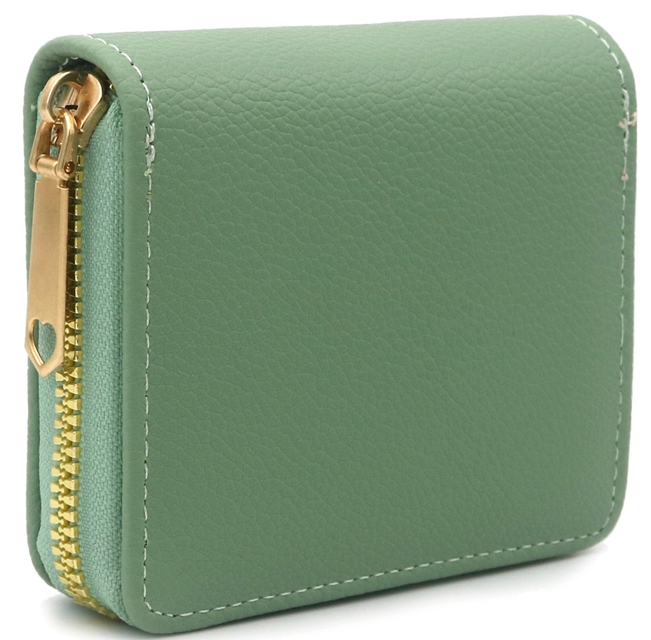 X-A5.2 WA1121-002-4 PU Wallet 11x9x2.5cm Green