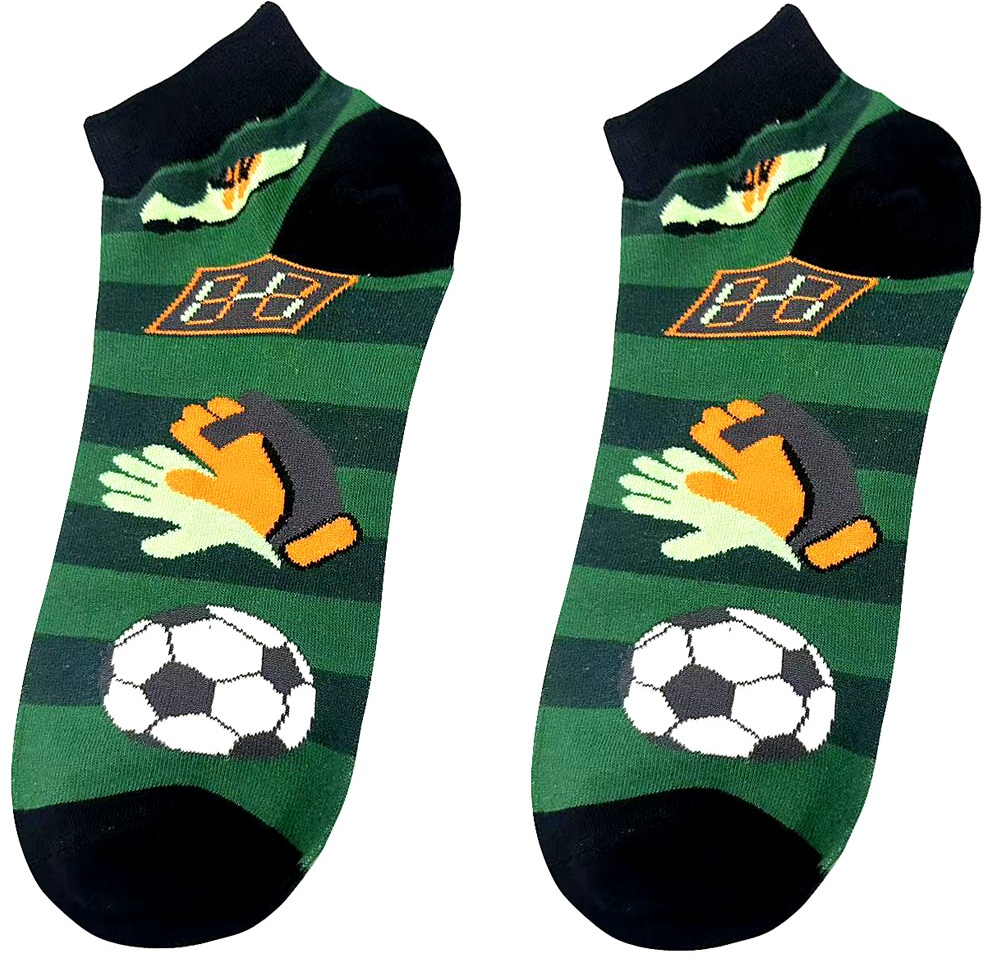 S-C5.4 LS2607-001 Anklet Socks Size 38-45 Football