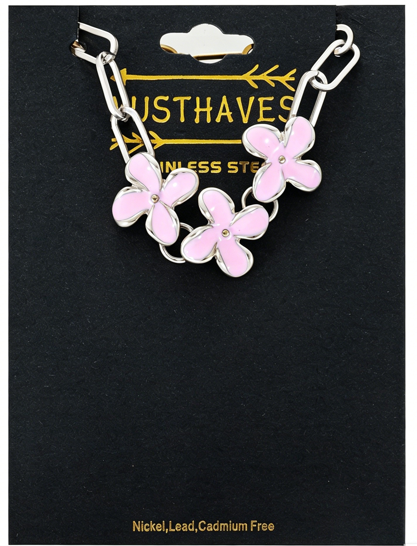 G-E19.3 B2616-090S S. Steel Bracelet Flowers 16-21cm