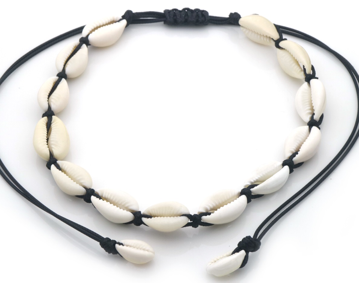 D-C14.1  N938-003A-2 Necklace Shells Adjustable
