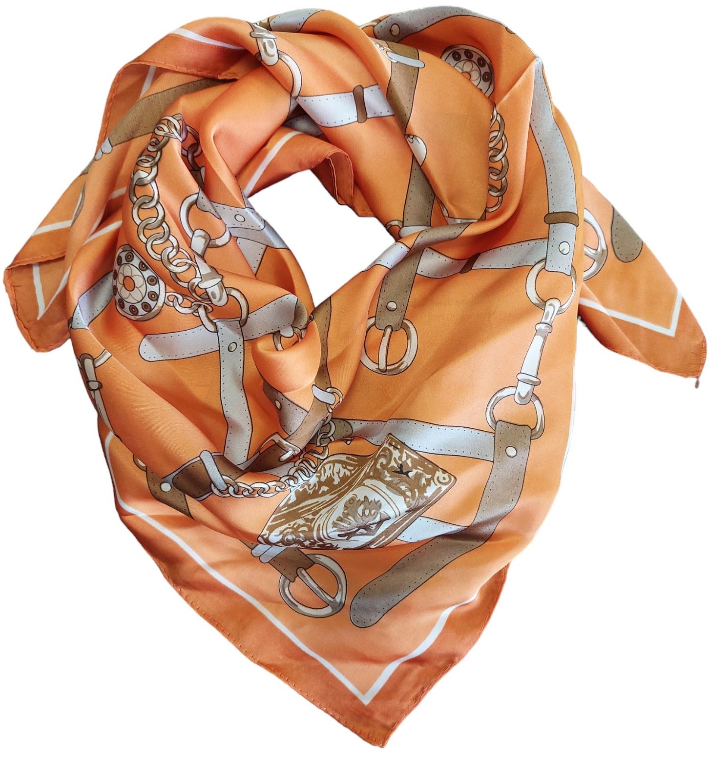 X-A3.2 SCARF815-001-3 Silk Look Scarf 70x70cm
