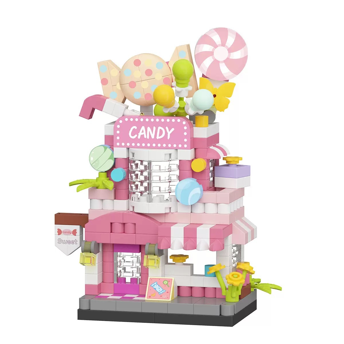 K-D3.2 S44 Mini Building Blocks Food Stalls - 6pcs