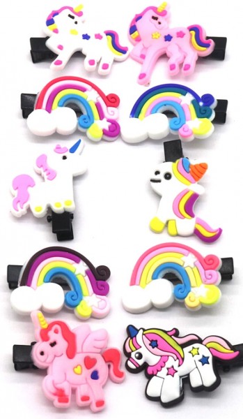 I-F24.1 H717-001 Hair Clips Set 10pcs for Kids