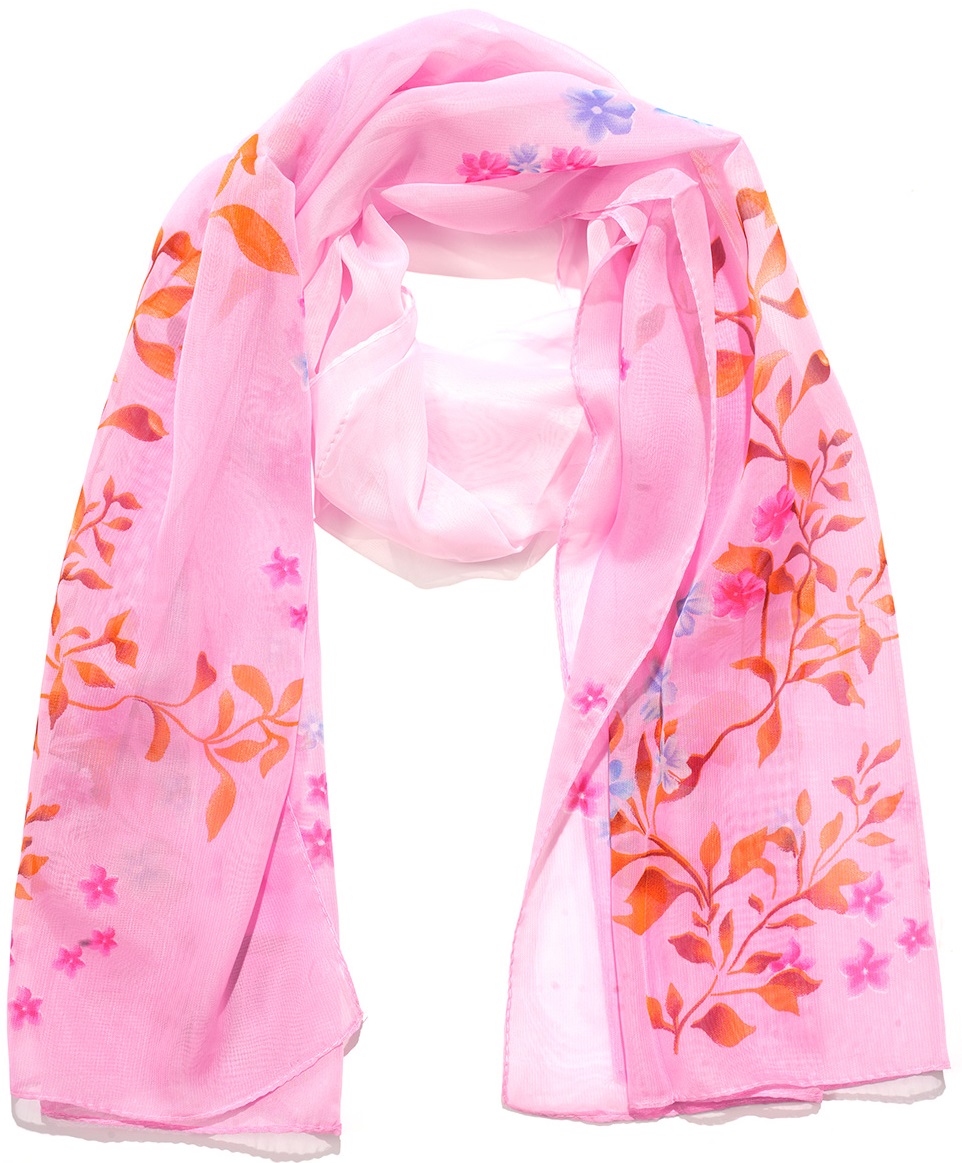 I-A15.1 SCARF2480-012-46 Summer Scarf Extra Thin 150x50cm
