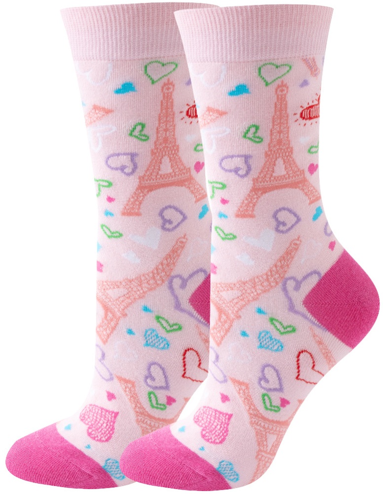 S-K5.3  SOCKS2512-027 Pair of Socks Size 36-43 Paris
