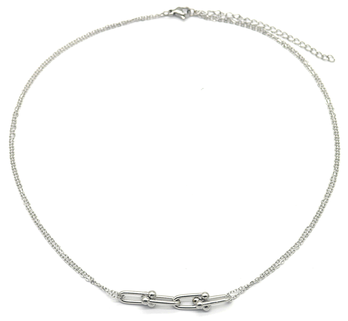C-F8.3 N031-037S S. Steel Necklace