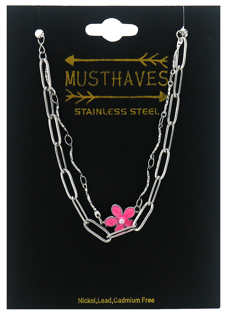 H-D5.3 B936-015S S. Steel Bracelet Flower