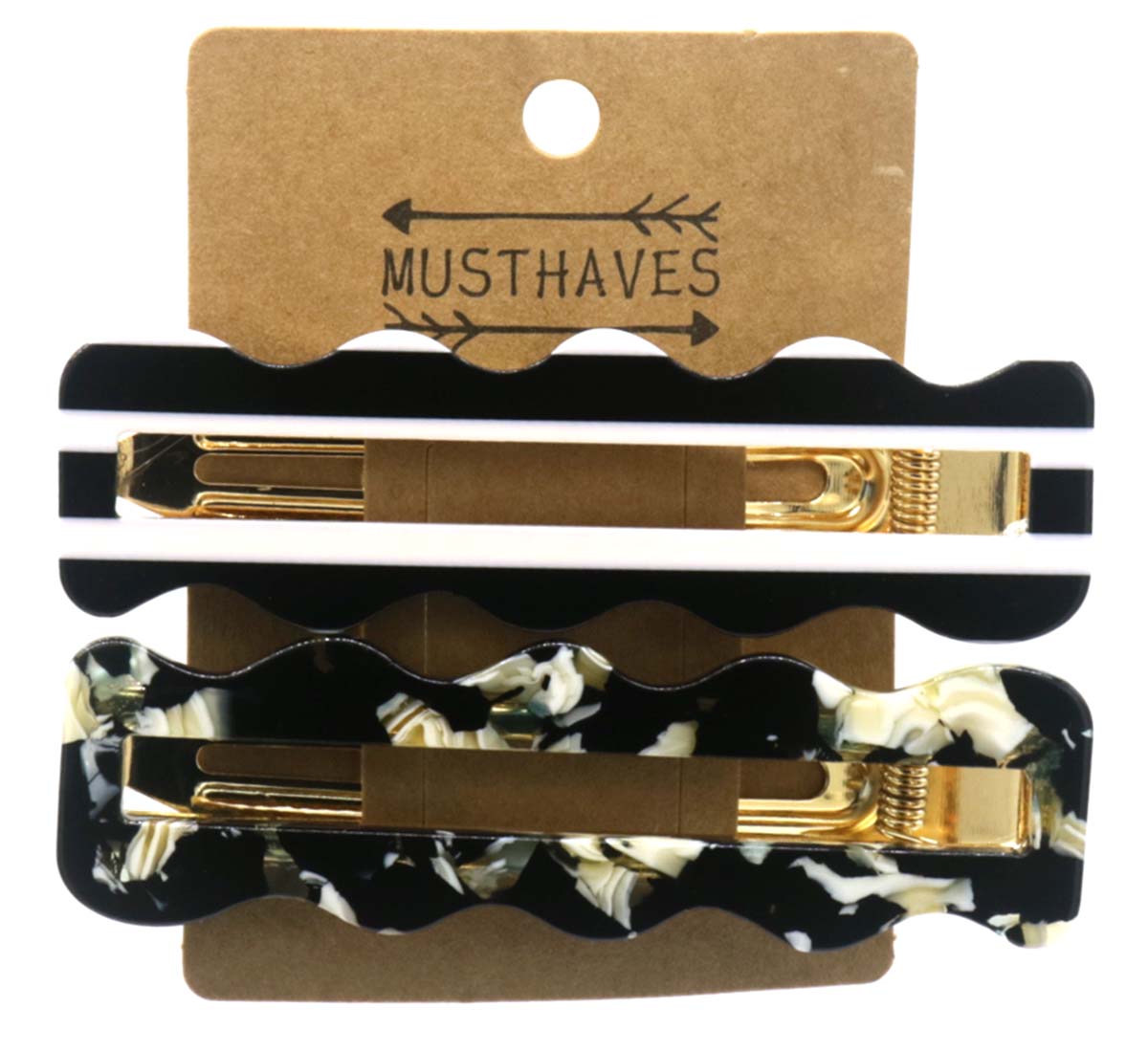 C-B21.2 H719-002 Hair Clip Set 2pcs