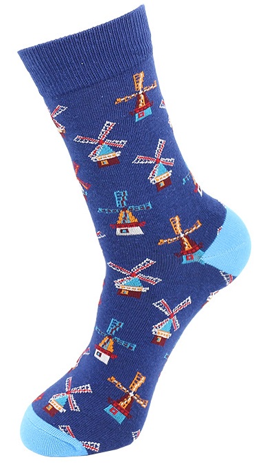 S-J2.2  SOCKS2316-425 Pair of Socks Size 38-45 Windmills