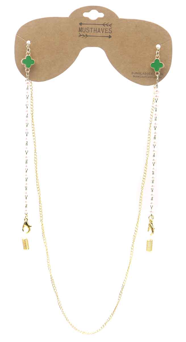 A-D15.3 GL004-054-5 Sunglass Chain Green